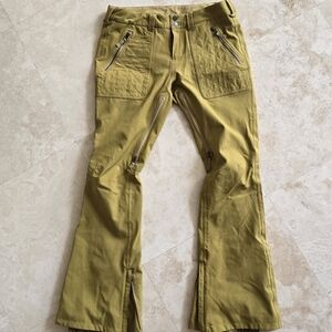 Burton Rich Khaki Dryride Breathable Snowboarding Pants
